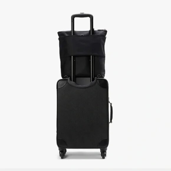 KATE SPADE CHELSEA KSNYL CONVERTIBLE BACKPACK NYLON BLACK KC520 NWT - Picture 4 of 7